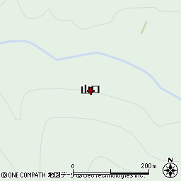 岩手県一関市大東町大原山口周辺の地図