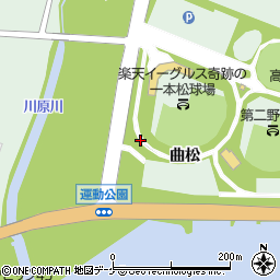 高田松原運動公園周辺の地図