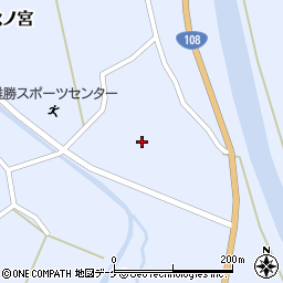 秋田県湯沢市秋ノ宮堰ノ口周辺の地図