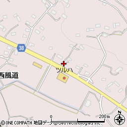 岩手県陸前高田市米崎町和野69周辺の地図