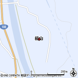 秋田県湯沢市秋ノ宮椛山周辺の地図