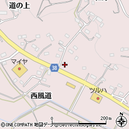 岩手県陸前高田市米崎町和野1周辺の地図