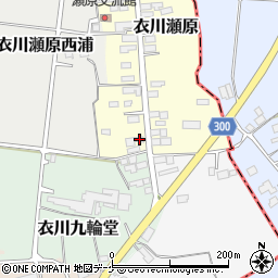 岩手県奥州市衣川瀬原18周辺の地図