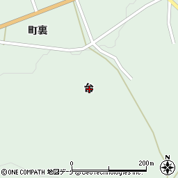 岩手県一関市大東町大原台周辺の地図