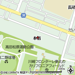 福田生花店周辺の地図