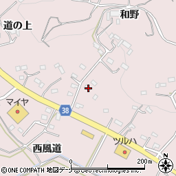 岩手県陸前高田市米崎町和野6周辺の地図