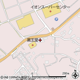 ダイソー陸前高田店周辺の地図