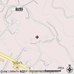 岩手県陸前高田市米崎町和野92周辺の地図