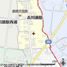 岩手県奥州市衣川瀬原28周辺の地図