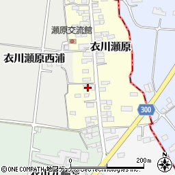 岩手県奥州市衣川瀬原14周辺の地図