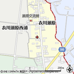 岩手県奥州市衣川瀬原13-4周辺の地図