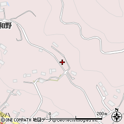 岩手県陸前高田市米崎町和野105周辺の地図