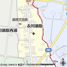 岩手県奥州市衣川瀬原32周辺の地図