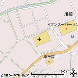 コメリホームセンター　陸前高田店本館周辺の地図
