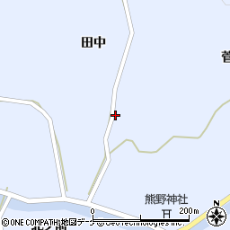 山形県飽海郡遊佐町杉沢田中8周辺の地図