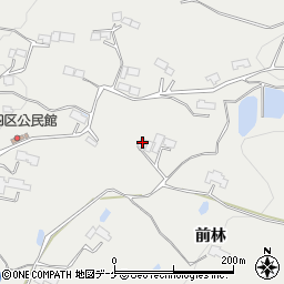 岩手県西磐井郡平泉町長島前林73周辺の地図