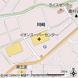 イオンスーパーセンター陸前高田店周辺の地図