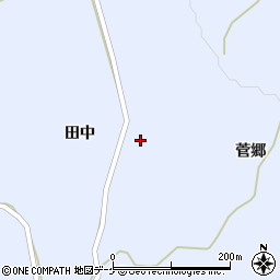 山形県飽海郡遊佐町杉沢田中119周辺の地図