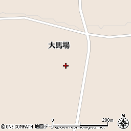 岩手県一関市大東町渋民大馬場35周辺の地図