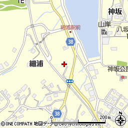 岩手県大船渡市末崎町細浦42-1周辺の地図