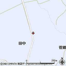 山形県飽海郡遊佐町杉沢田中124周辺の地図