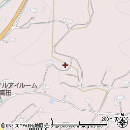 岩手県陸前高田市米崎町樋の口周辺の地図