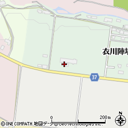 金鈴工業株式会社衣川工場周辺の地図