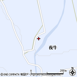 秋田県湯沢市秋ノ宮夜牛158周辺の地図