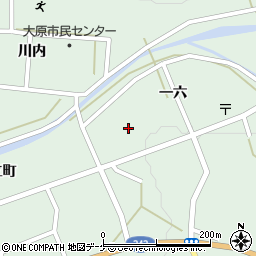 岩手県一関市大東町大原周辺の地図