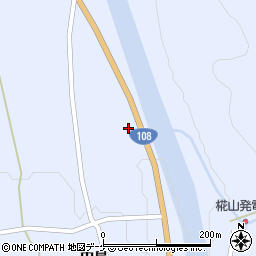 秋田県湯沢市秋ノ宮川島周辺の地図