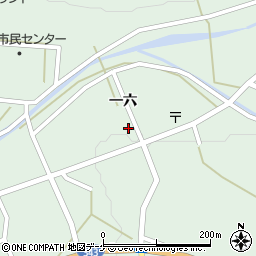 岩手県一関市大東町大原一六53周辺の地図