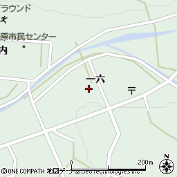 岩手県一関市大東町大原一六100周辺の地図