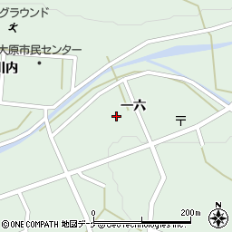 岩手県一関市大東町大原一六98周辺の地図