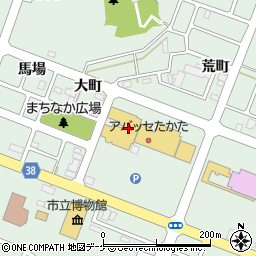 陸前高田市立図書館周辺の地図