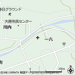 岩手県一関市大東町大原一六97-2周辺の地図