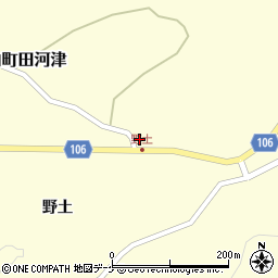 岩手県一関市東山町田河津野土77-1周辺の地図