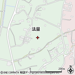 岩手県陸前高田市高田町（法量）周辺の地図