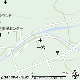 岩手県一関市大東町大原一六103周辺の地図