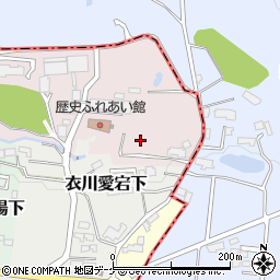 岩手県奥州市衣川日向62周辺の地図