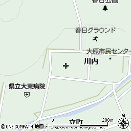 一関市役所大東支所　建設課下水道係周辺の地図