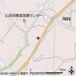岩手県陸前高田市米崎町川向周辺の地図
