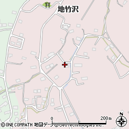 地竹農園周辺の地図