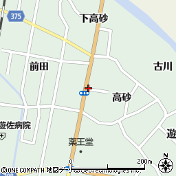 遊佐仲町周辺の地図