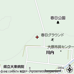 一関市大東勤労者体育センター周辺の地図