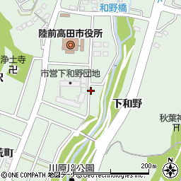 陸前高田職業訓練協会周辺の地図
