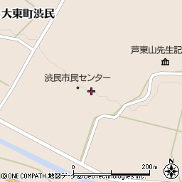 一関市立　渋民市民センター周辺の地図