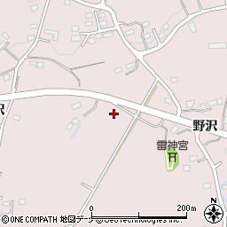 岩手県陸前高田市米崎町西の沢周辺の地図