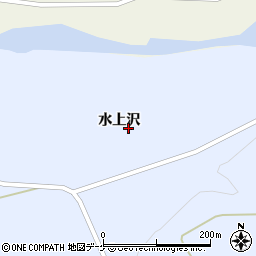 山形県飽海郡遊佐町杉沢水上沢47周辺の地図