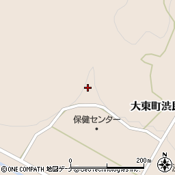 岩手県一関市大東町渋民大洞地周辺の地図