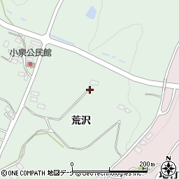 岩手県陸前高田市高田町荒沢周辺の地図